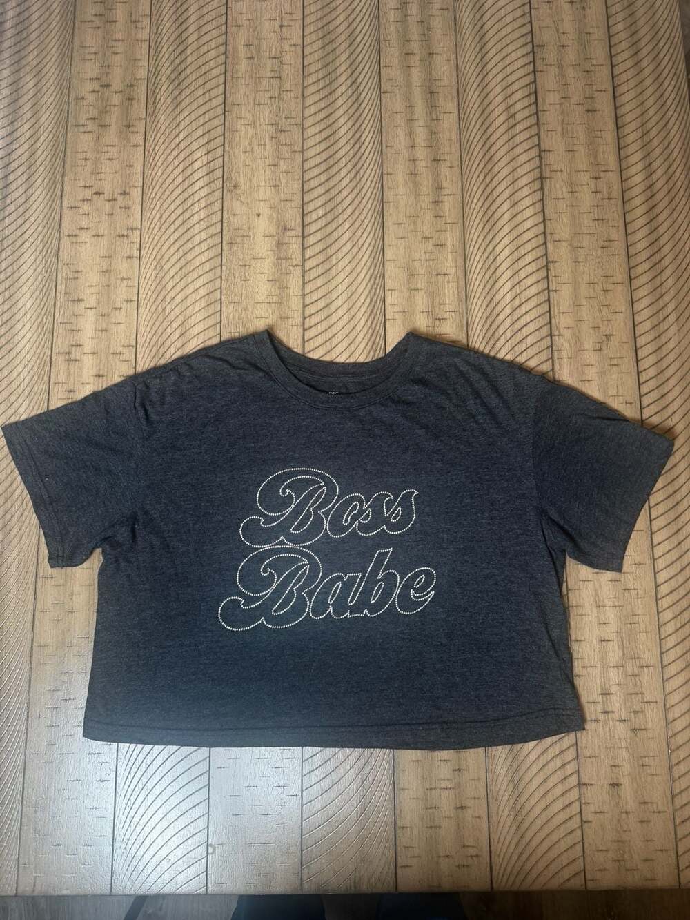 Paris Hilton Boss Babe Graphic Crop T-Shirt